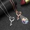 Eternas Joyas | Collar Llave de Mi Corazón – Proyección de Foto Personalizada