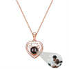 Eternas Joyas | Collar Corazón con Alas y Foto Personalizada – Proyección Mágica